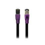 CABO DE REDE CAT8 1 METRO PATCH CORD CHIP SCE 018-0820 ROXO