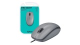 MOUSE USB COM FIO LOGITECH M110 SILENT CINZA