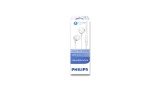 FONE DE OUVIDO HEADPHONE COM MICROFONE  PHILIPS  SERIE 1000 TAUE 101 BRANCO