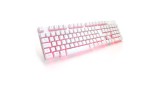 TECLADO USB GAMER HYDRA BRANCO LED VERMELHO VINIK