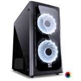 GABINETE VENUS PCYES PRETO COM LED RGB