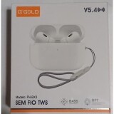 FONE DE OUVIDO TWS BLUETOOTH 5.4  GOLD FN-BX3