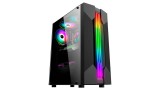 GABINETE GAMER BIFROST 6 RGB KMEX CG 01A9 SEM FONTE PRETO