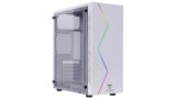 GABINETE GAMER T-DAGGER  BRANCO  TGC-PO3W RGB