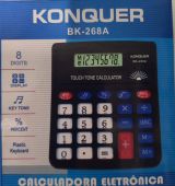 CALCULADORA ELETRÔNICA 8DIGITOS KONQUER BK-268A