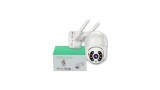 CAMERA IP GIRATORIA EXTERNA MINI SPEED DOME  WIFI  BRANCA 2ANTENAS