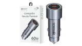 CARREGADOR VEICULAR 60W TIPO C HREBOS CRV203CC