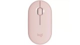 MOUSE SEM FIO LOGITECH PEBBLE SILENT M350 ROSE