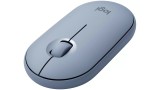 MOUSE SEM FIO LOGITECH PEBBLE SILENT M350 AZUL ACINZENTADO