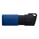 PEN DRIVE 64GB KINGSTON EXODIA M DTXM64 USB 3.2 / 3.0 PRETO