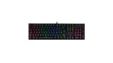 TECLADO USB MECANICO GAMER REDRAGON  K551 MITRA RGB   SWITCH AZUL