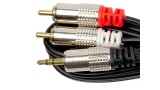 CABO P2 X RCA ESTEREO 5M REFORÇADO  STORMTECH