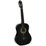 VIOLAO ACUSTICO NYLON CLASSICO QUATI KS2 39 PRETO