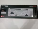 TECLADO GAMER MULTILASER GK120 USB BRANCO PARA APOIO SMARTPHONE TC264
