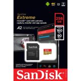 CARTÃO DE MEMORIA MICRO SD  256GB SANDISK EXTREME 160MB