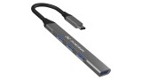 ADAPTADOR HUB USB C 4X1 FORTREK DC41