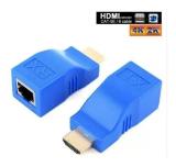 ADAPTADOR EXTENSOR HDMI X RJ45 CAT5/6 TOMATE MHD-1103