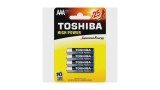 PILHA AAA ALCALINA TOSHIBA C/4