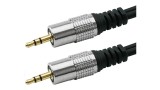 CABO P2 X P2 STEREO 3M PLUG METAL  018-0723