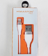 CABO DADOS REFORÇADO CERAMICA USB IPHONE 1M HMASTON H107-2