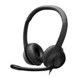 FONE DE OUVIDO HEADSET COM MIC USB LOGITECH H390 PRETO