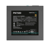 FONTE ATX 750W DEEPCOOL PN750D 80 PLUS GOLD SEM CABO