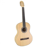 VIOLAO CLASSICO ACUSTICO NYLON LORENZZO TONANTE VTL1954N NATURAL FOSCO