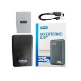 HD EXTERNO PORTATIL 2.5 320GB KNUP USB 3.0