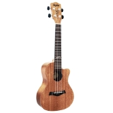 UKULELE CONCERT ELETROACUSTICO AKAHAI KC23E CUTWAY