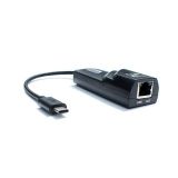 CONVERSOR USB TIPO C MACHO RJ45 FEMEA 10/100/1000 MULTILASER WI423