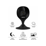CAMERA IP INTELBRAS MIBO IMX C PRETA WIFI FULL HD COM AUDIO E VISAO NOTURNA