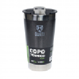 COPO TERMICO QUATI COM ABRIDOR 473ML PRETO