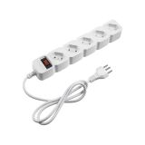 FILTRO DE LINHA INTELBRAS BIVOLT 5 TOMADAS EPE 205 BRANCO