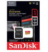 CARTAO DE MEMORIA MICRO SD 1 TERA SANDISK EXTREME 190 MB/S