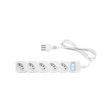 FILTRO DE LINHA SMART INTELBRAS IZY 5 TOMADAS WIFI EWS 305 BRANCO