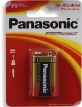 BATERIA 9V ALCALINA PANASONIC