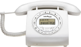 TELEFONE INTELBRAS COM FIO IDENTIFICADOR VIVA VOZ TC8312 BRANCO