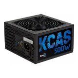 FONTE ATX FULL RANGE 500W AEROCOOL KCAS 80 PLUS BRONZE PFC ATIVO