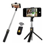 BASTAO DE SELFIE COM CONTROLE BLUETOOTH TOMATE MZP-108 / MZP-109