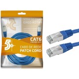 CABO REDE AZUL PATCH CORD CAT 6 2M  CHIP SCE  018-1087