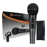 MICROFONE COM FIO KADOSH K1 DE MÃO 1 BASTÃO