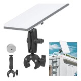SUPORTE DE GRAMPO  CLIP PARA STARLINK MINI BRACADEIRA ROBUSTA ROTAÇÃO 360 COMPATIVEL COM ESCADAS E SUPORTES DE TUBO