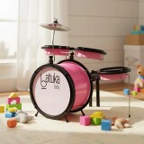 BATERIA INFANTIL BABY LUEN ROSA