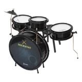 BATERIA INFANTIL ROCKSTAR LUEN PRETA