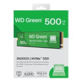 SSD M2 500GB NVME  SN3000 WESTERN DIGITAL WD GREEN
