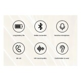 FONE DE OUVIDO HEADFHONE BLUETOOTH 5.3 MONSTER STORM XKH01