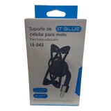 SUPORTE UNIVERSAL MOTO E BICICLETA  CELULAR IT BLUE LE-043