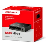SWITCH 5 PORTAS GIGABIT 10/100/1000 MERCUSYS MS105GS