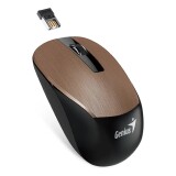 MOUSE SEM FIO GENIUS 1200DPI NX-7015 CINZA CHOCOLATE