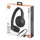 FONE DE OUVIDO JBL T530 USB TIPO C  BLK PRETO